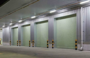 LED Weatherproof Batten Lights on Warehouse External