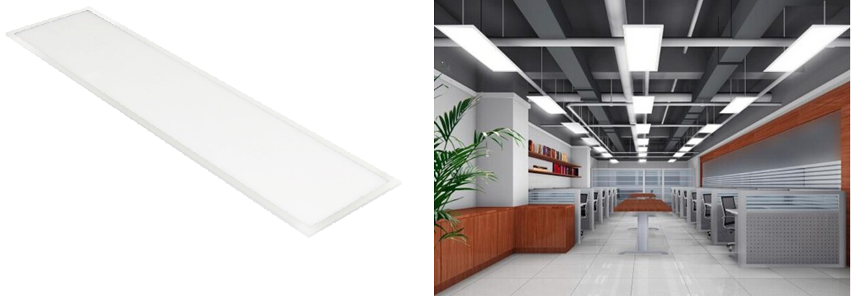 40 Watt LED Light Panel - 1200 x 300 mm - IPART Approved