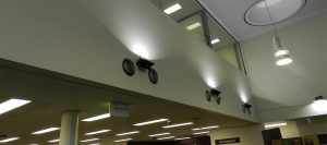 Woden Library LED lighting upgrade